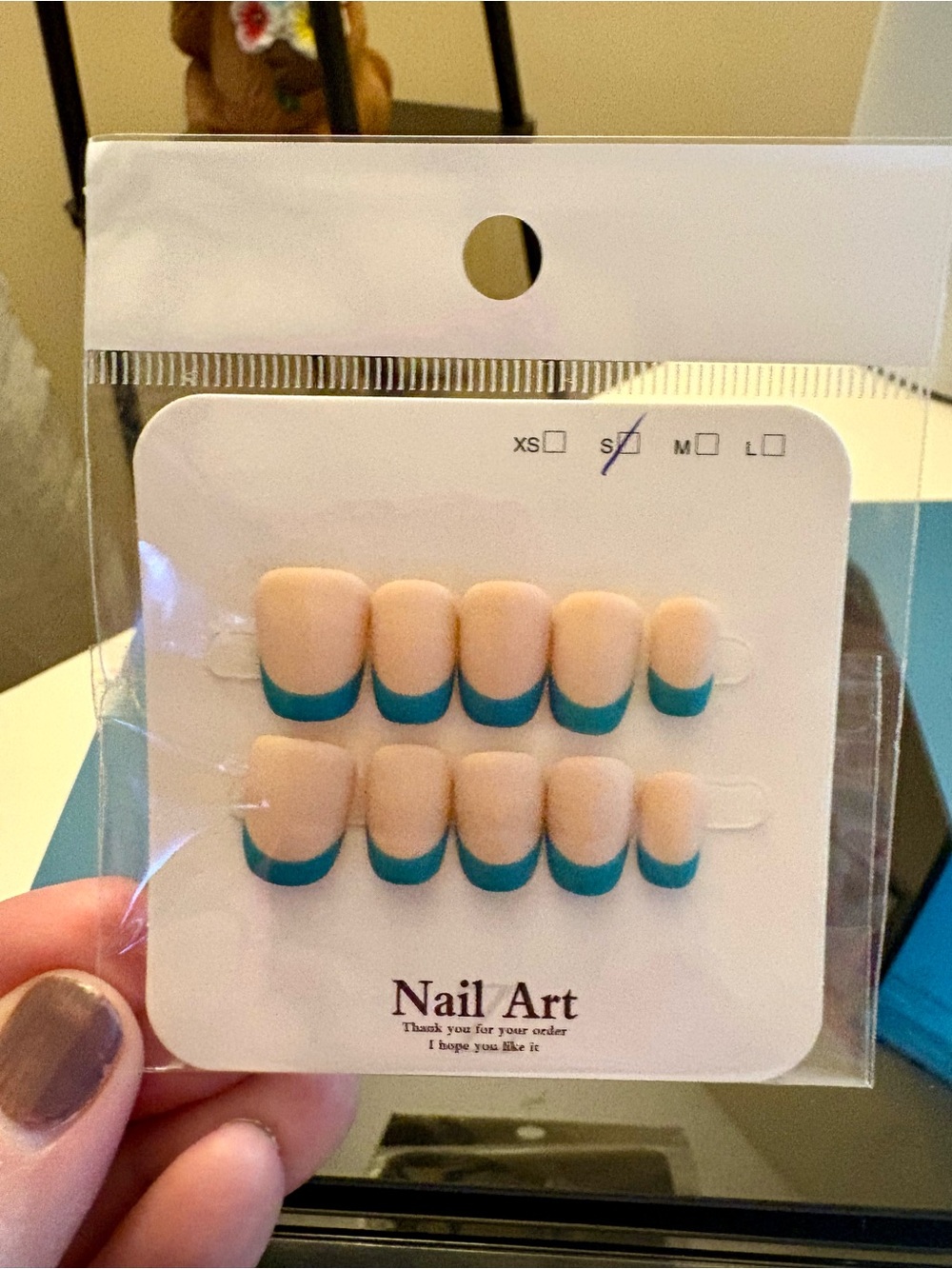 Handmade Press On Nail Set N2